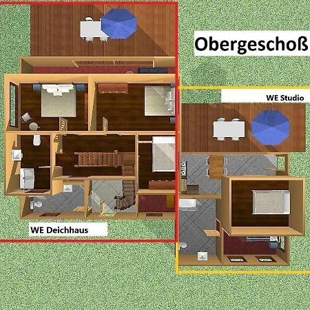 Ferienwohnung-deichhaus Lejlighed *